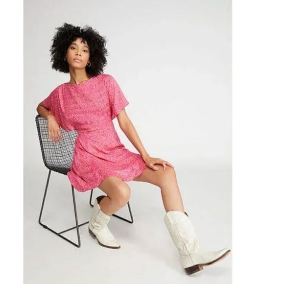 Free people mini dress pink S - Picture 4 of 8